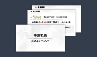 株式会社アカシアの事業概要紹介